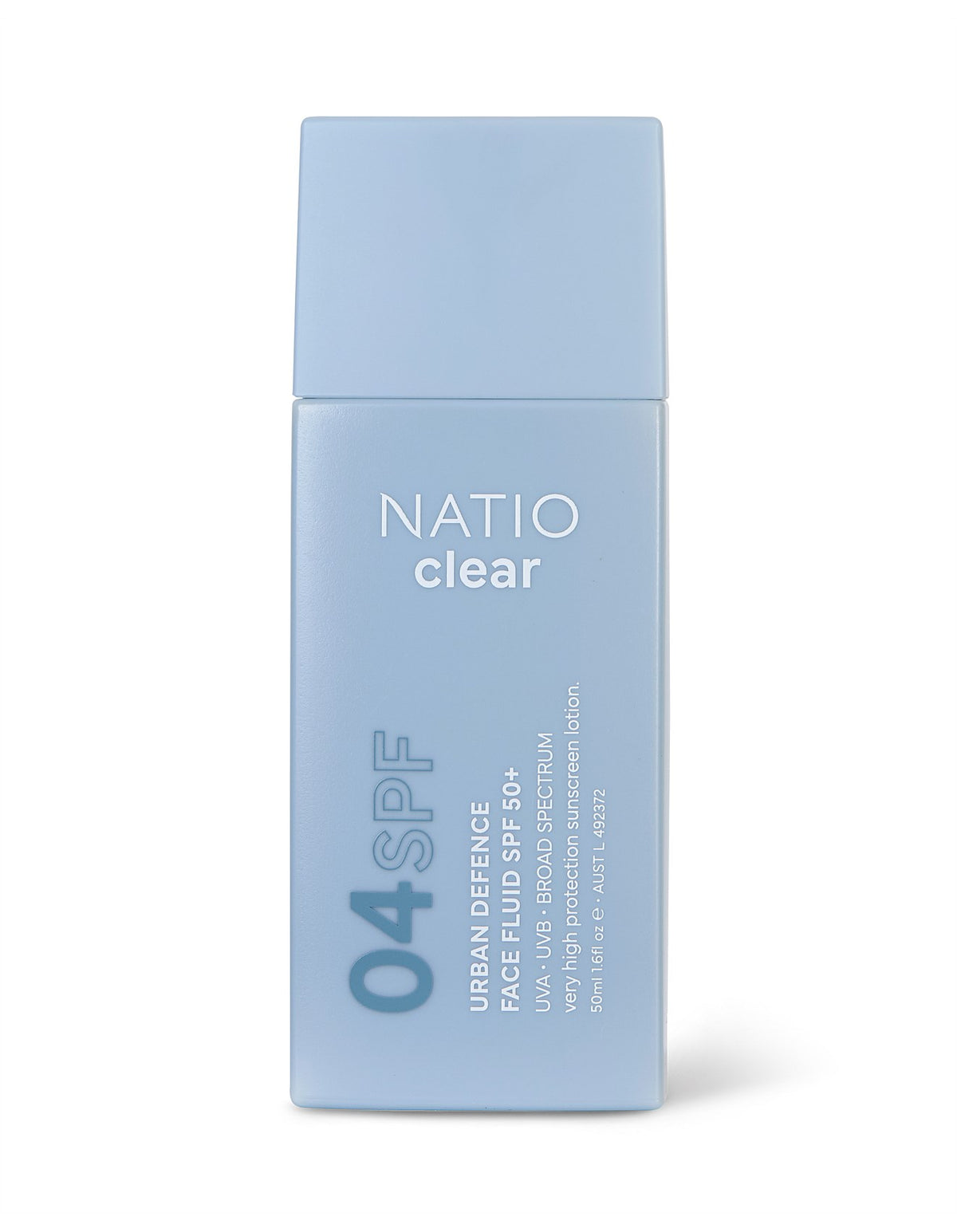 Clear Urban Defence Face Fluid SPF 50 50ml