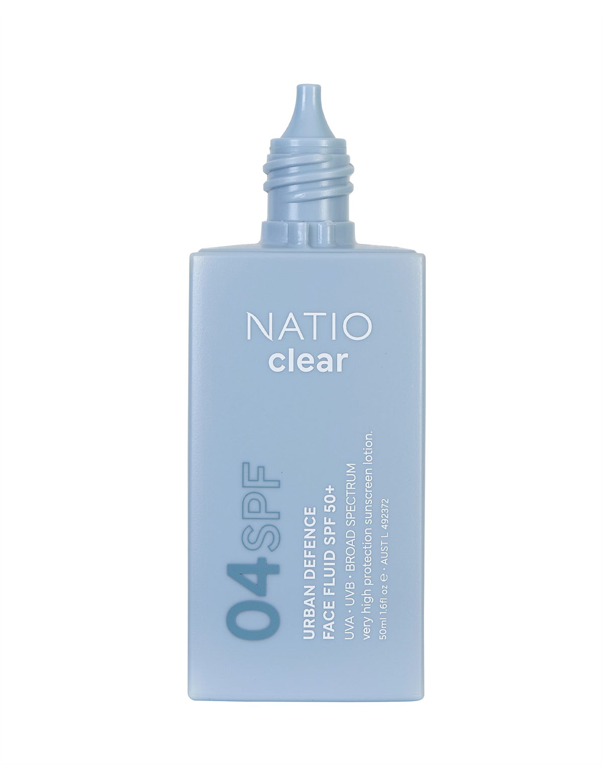 Clear Urban Defence Face Fluid SPF 50 50ml