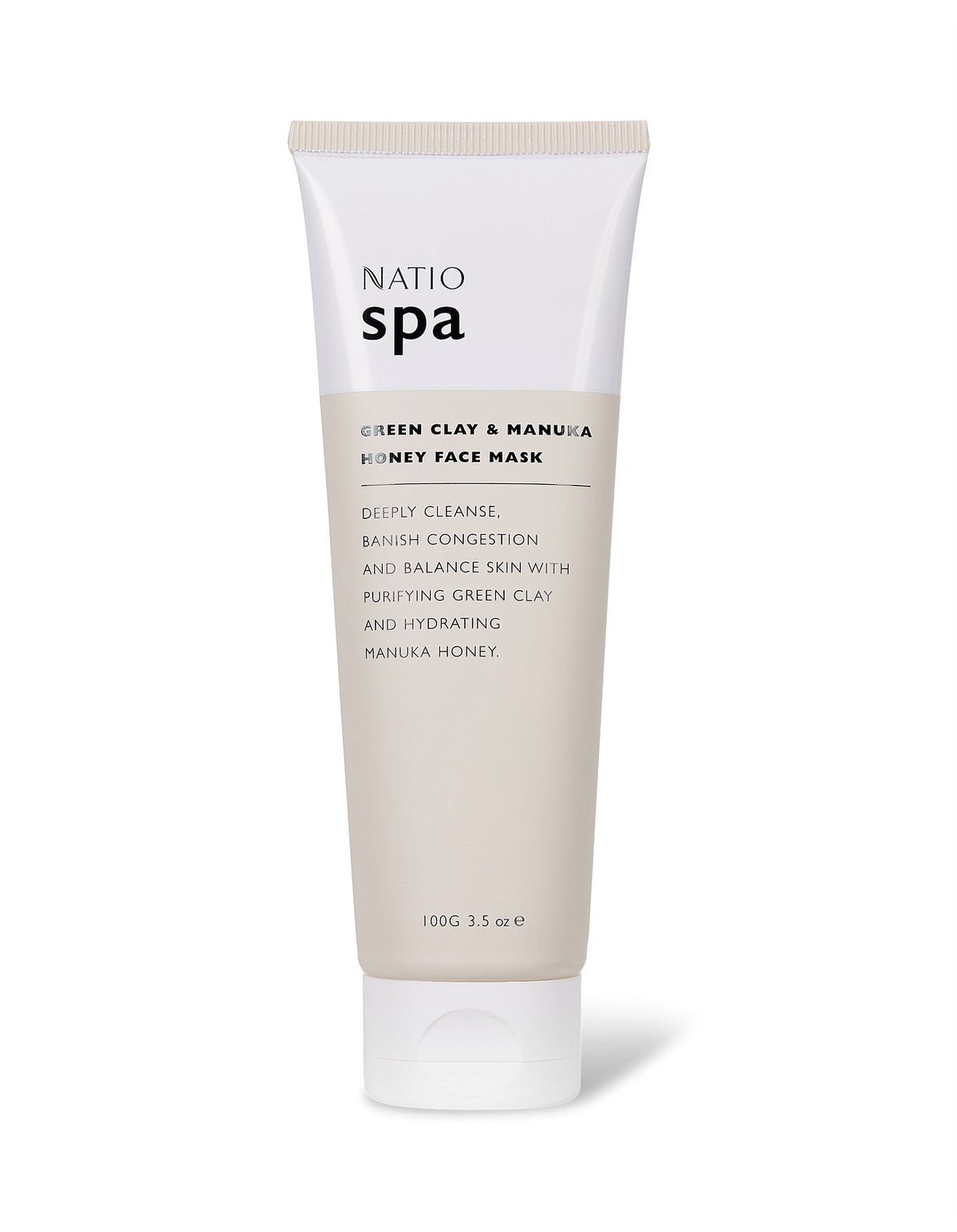 Spa Green Clay & Manuka Honey Face Mask 100g