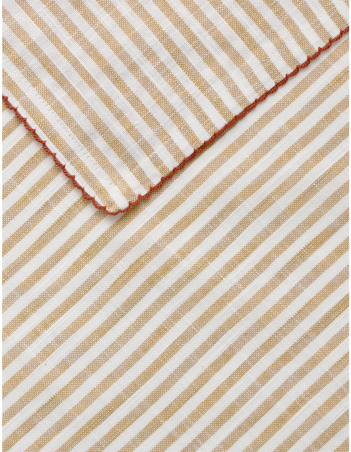 VINA STRIPE NAPKIN 2 PACK IN CARAMEL
