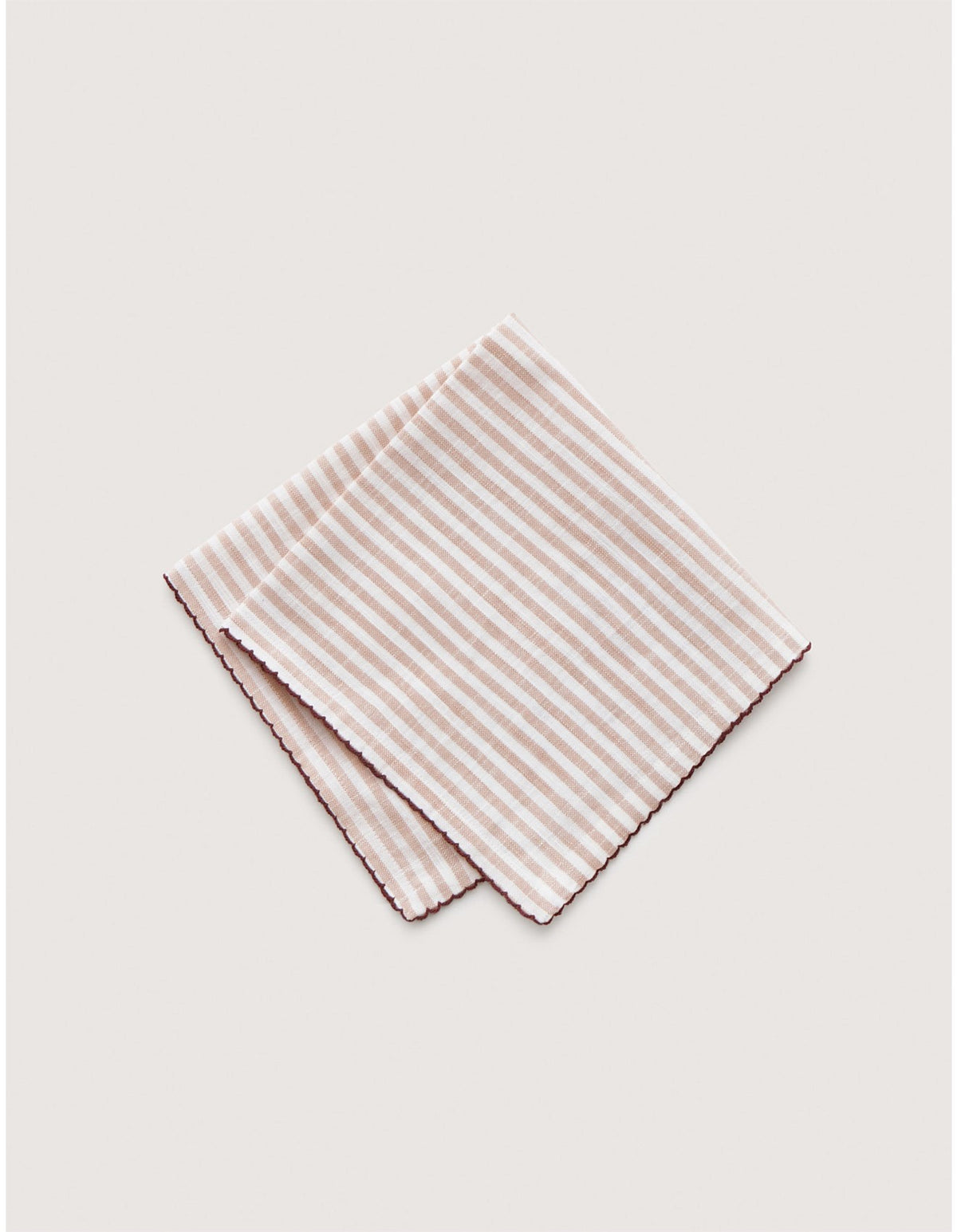 VINA STRIPE NAPKIN 2 PACK IN DUNE