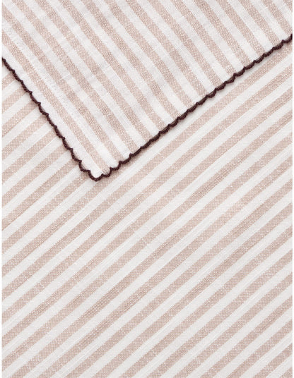VINA STRIPE NAPKIN 2 PACK IN DUNE