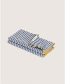 VINA STRIPE NAPKIN 2 PACK IN GLACIER