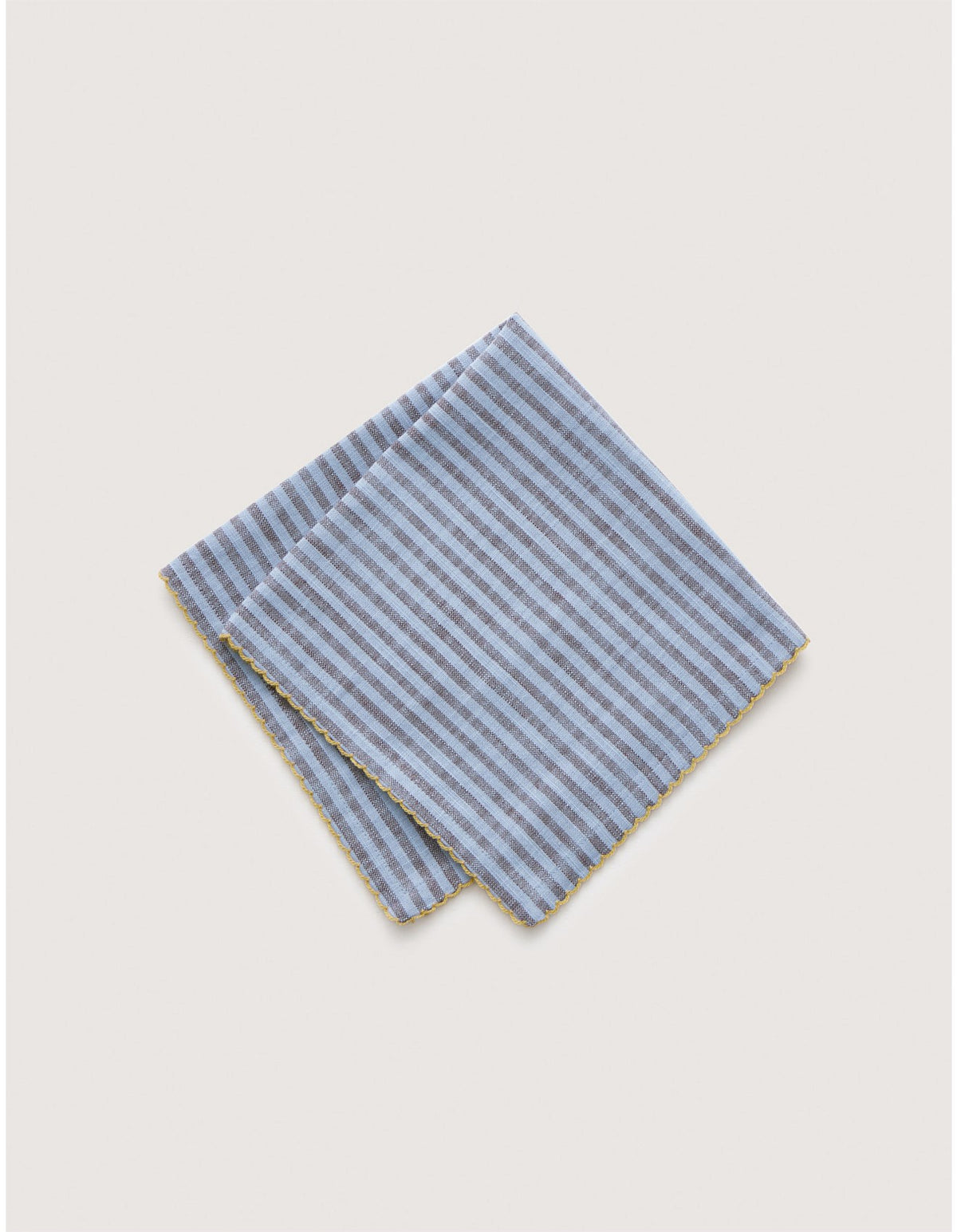 VINA STRIPE NAPKIN 2 PACK IN GLACIER
