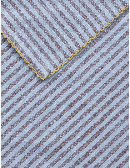 VINA STRIPE NAPKIN 2 PACK IN GLACIER