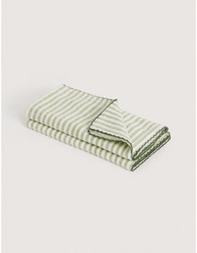 VINA STRIPE NAPKIN 2 PACK IN GARDEN