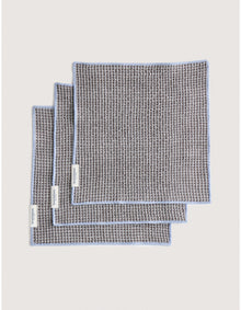 LENNI DISH CLOTH 3 PACK IN CHOCOLATE