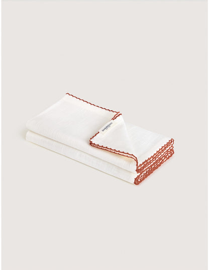 VINA NAPKIN 2 PACK IN CARAMEL