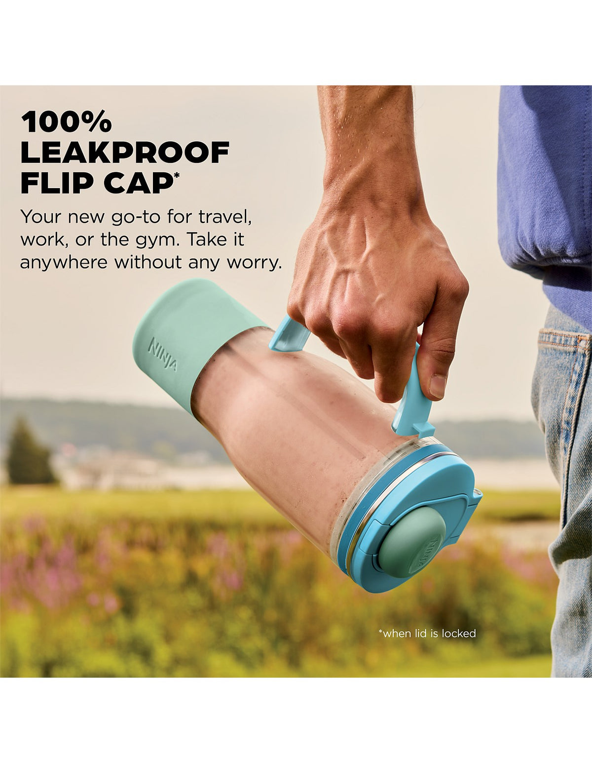 BlendBOSS Tumbler Blender Blue Raspberry
