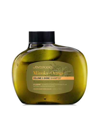 Manuka + Orange Volume & Shine Shampoo 340ml