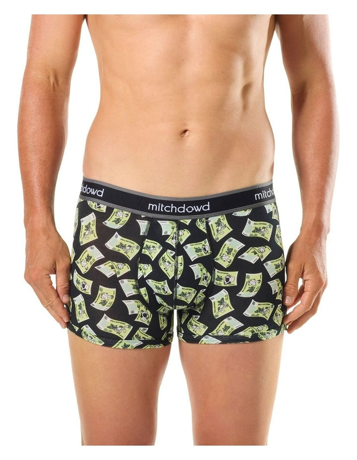 Funny Money Cotton Trunks 3 Pack in Multi
