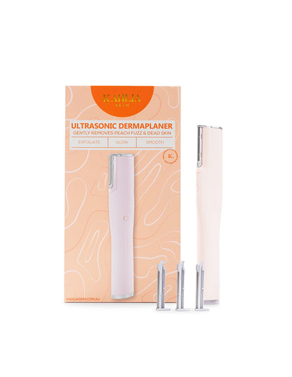 Ultrasonic Dermaplaner Pink