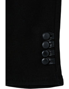 Button Trimmed Gloves