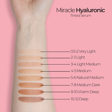 MCoBeauty Miracle Hyaluronic Tinted Serum 3-4 Light Medium 30mL