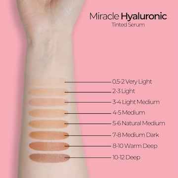 MCoBeauty Miracle Hyaluronic Tinted Serum 2-3 Light 30mL
