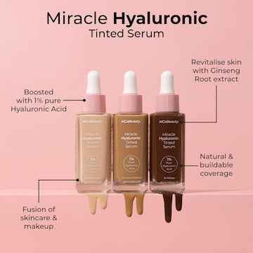 MCoBeauty Miracle Hyaluronic Tinted Serum 2-3 Light 30mL