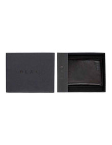 Leather Magnetic Closure Wallet Brown/Burgundy Wallet Brown/Burgundy