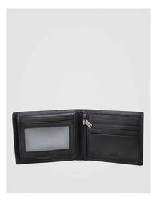Flip Wallet With Zip Black Wallet Black