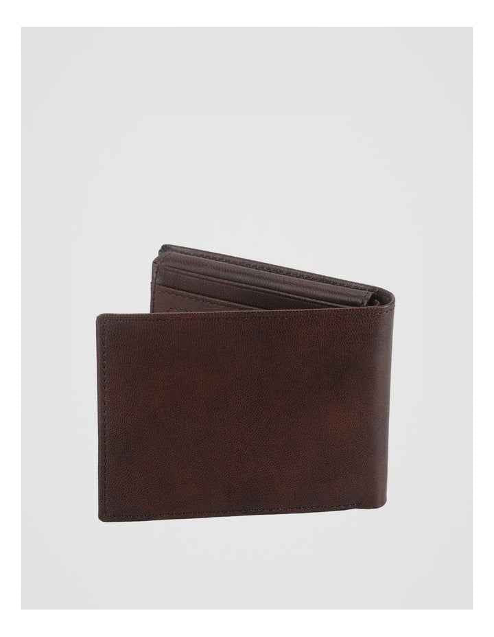Flip Wallet With Zip Dark Tan Wallet Dark Tan