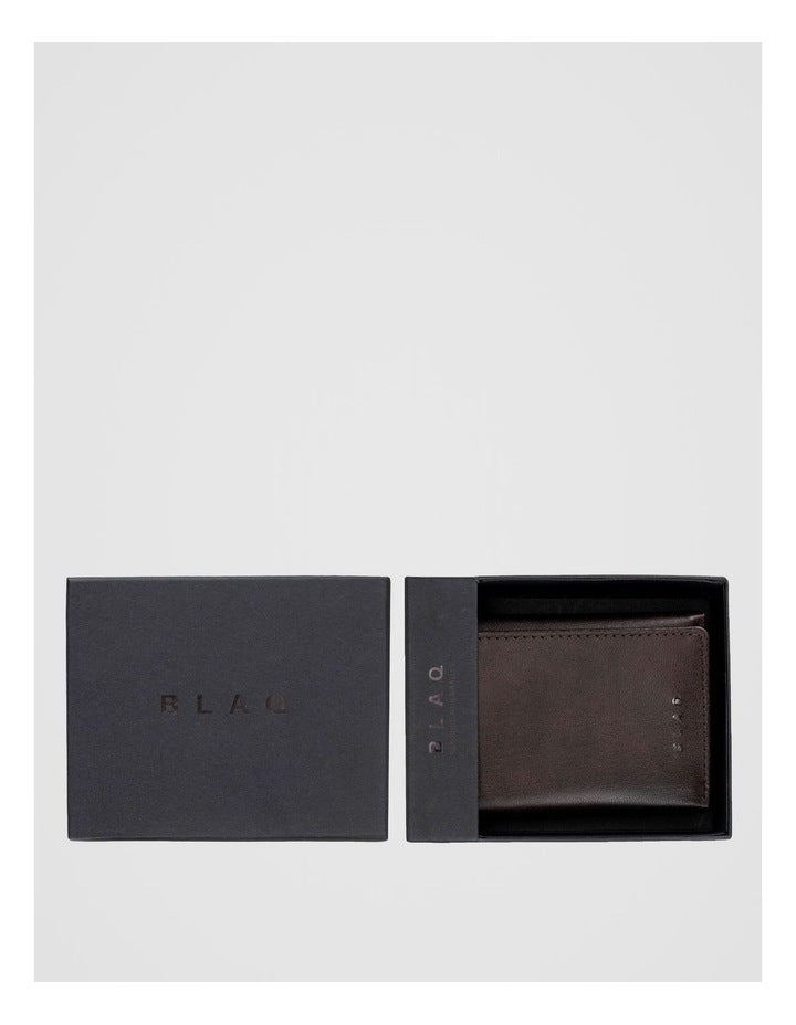 Trifold Leather Wallet Brown Wallet Brown