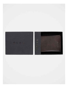Trifold Leather Wallet Brown Wallet Brown