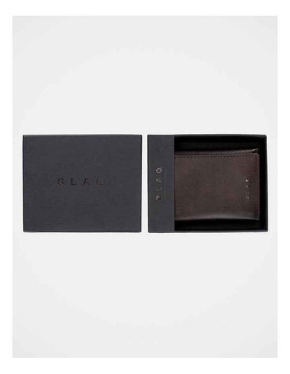 Trifold Leather Wallet Brown Wallet Brown