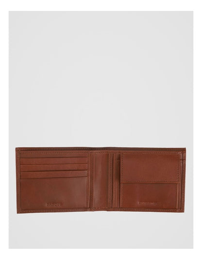 Bifold Leather Wallet With Coin Purse Tan Wallet Tan