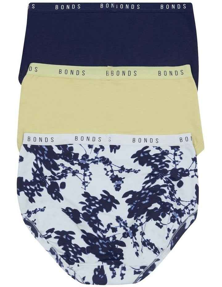 Cottontails Full Brief 3 Pack in Pack 73