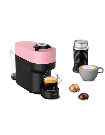 ENV90PAE Vertuo Pop Coffee Machine Value Pack Pink