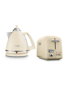 Argento 2 Slice Toaster & Kettle Breakfast Pack Beige