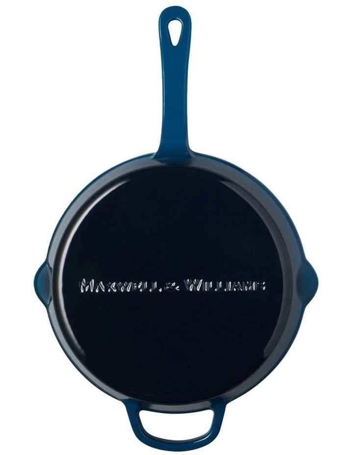 Cast Iron Frypan 26cm in Midnight Blue