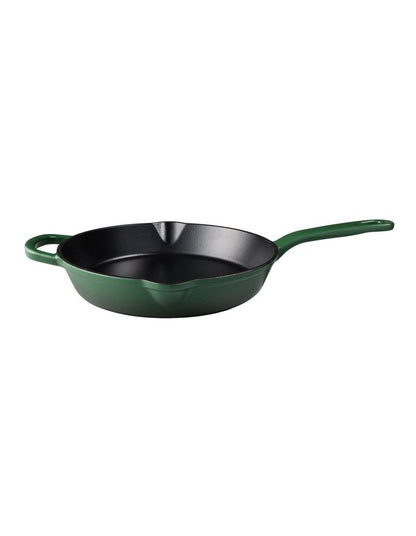 Cast Iron Frypan 26cm in English Racing Green