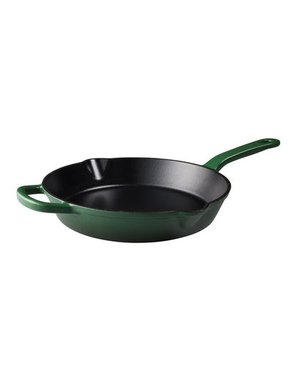 Cast Iron Frypan 26cm in English Racing Green