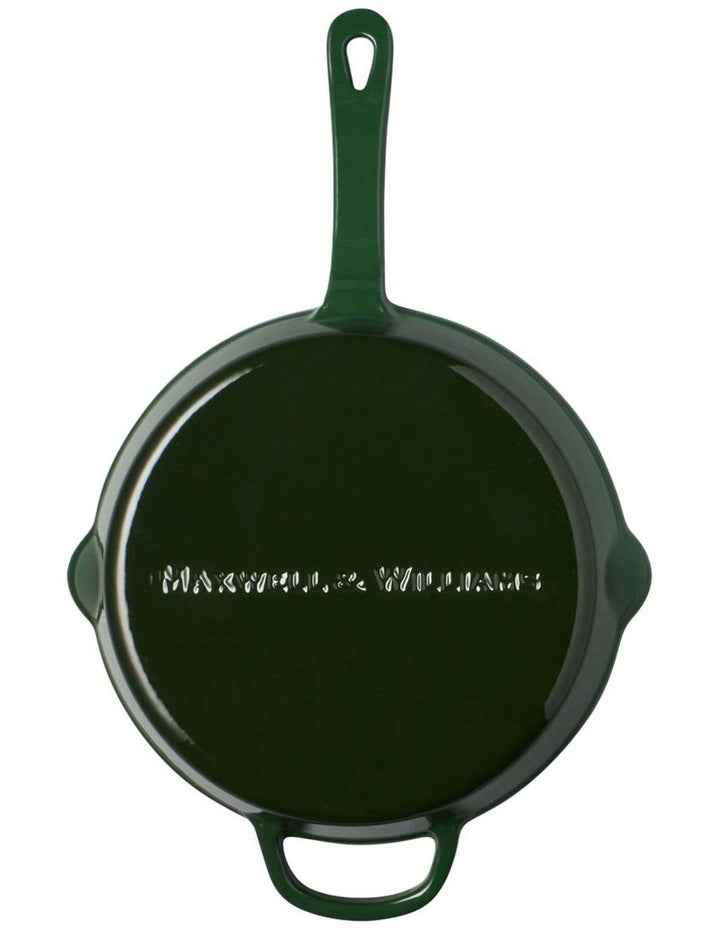 Cast Iron Frypan 26cm in English Racing Green