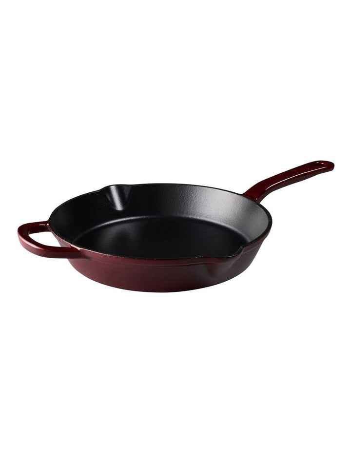 Cast Iron Frypan 26cm in Merlot