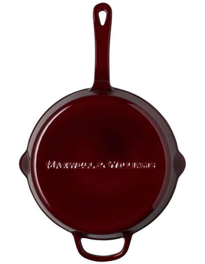 Cast Iron Frypan 26cm in Merlot