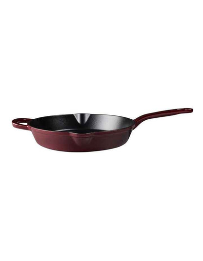 Cast Iron Frypan 26cm in Merlot