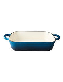 Cast Iron Roaster 34x26cm/5L in Midnight Blue
