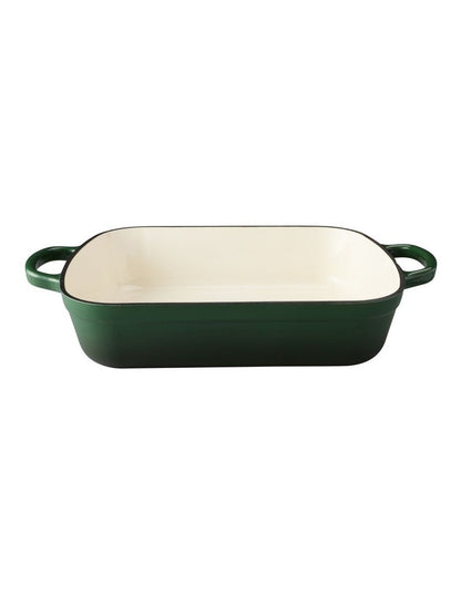 Cast Iron Roaster 34x26cm/5L in English Racing Green