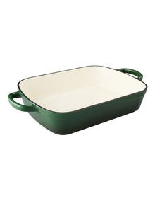 Cast Iron Roaster 34x26cm/5L in English Racing Green