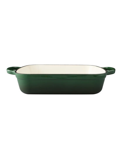 Cast Iron Roaster 34x26cm/5L in English Racing Green