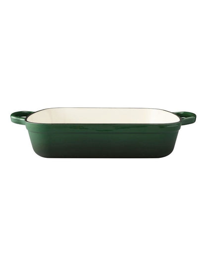 Cast Iron Roaster 34x26cm/5L in English Racing Green