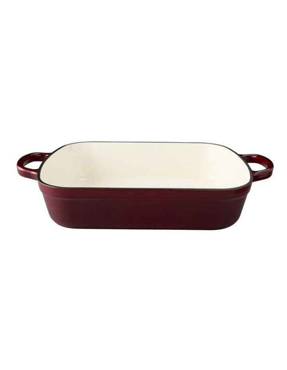 Cast Iron Roaster 34x26cm/5L in Merlot