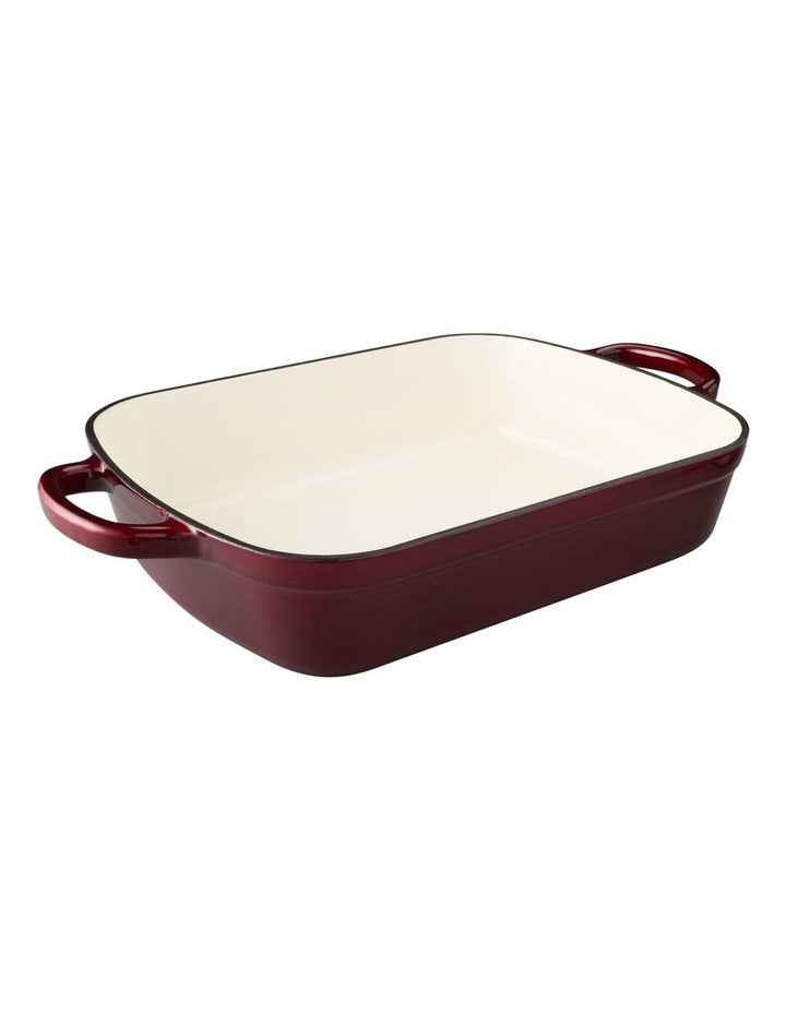 Cast Iron Roaster 34x26cm/5L in Merlot