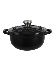 Cast Iron Cocotte 9.5cm/260ml in Black