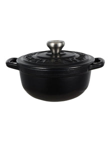 Cast Iron Cocotte 9.5cm/260ml in Black
