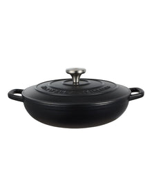 Cast Iron Braiser 27cm/3.3L in Black