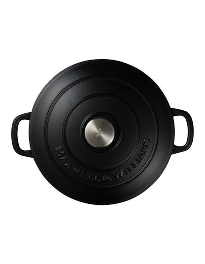 Cast Iron Braiser 27cm/3.3L in Black