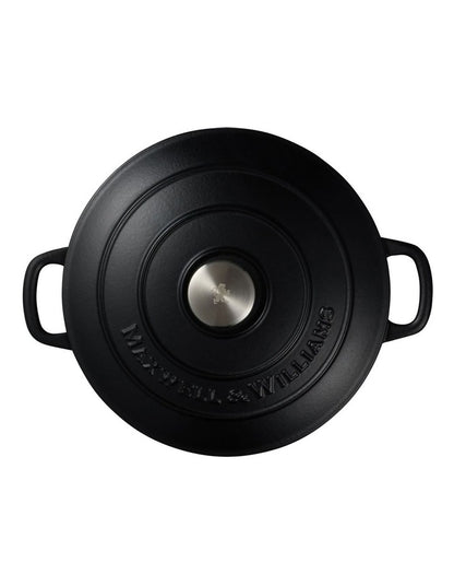 Cast Iron Braiser 27cm/3.3L in Black