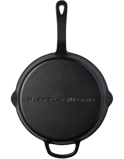 Cast Iron Frypan 26cm in Black